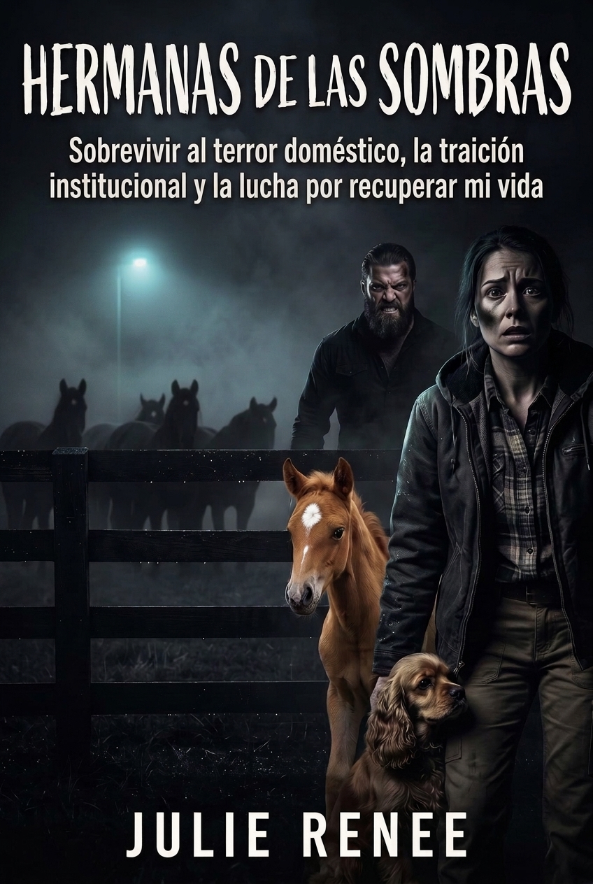 Hermanas de las Sombras, Book IV book cover, by Julie Renee — Spanish edition
