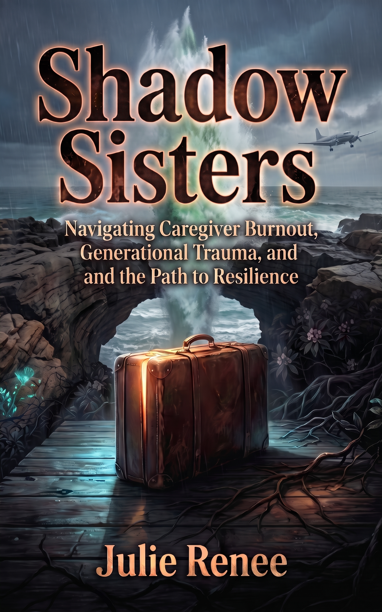 Shadow Sisters, Book III book cover, by Julie Renee — English edition